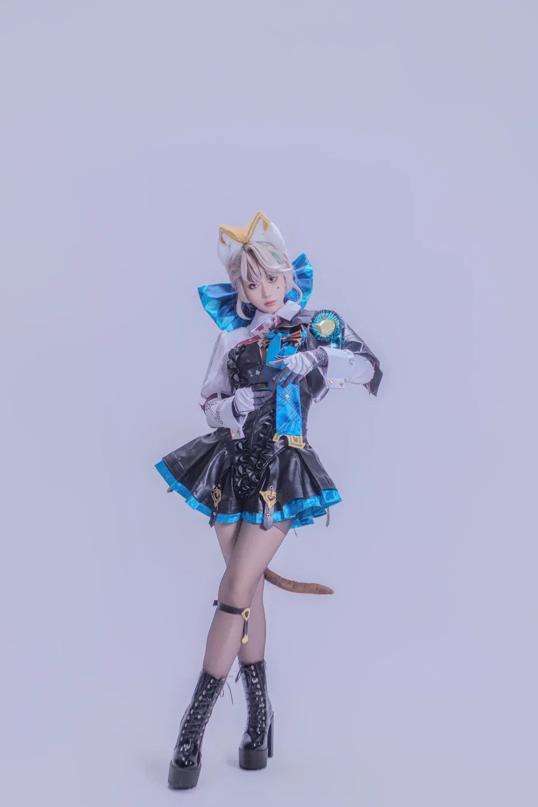 Genshin Impact, Lynette Cosplay, Studio shoot, Cosplay photography, Magician costume - Image 5