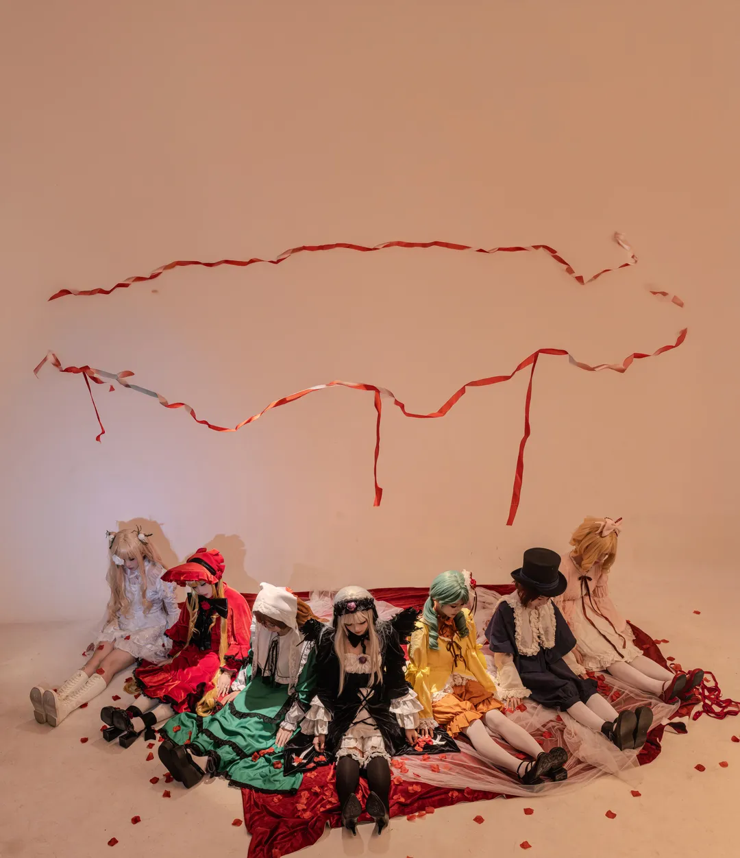 洛丽塔洋装, 蔷薇少女, 蔷薇少女cos, cosplay团片, 群像摄影 - 第3张