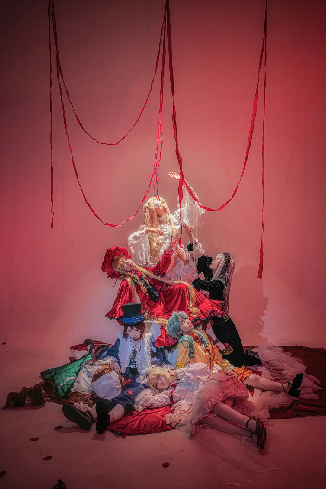 洛丽塔洋装, 蔷薇少女, 蔷薇少女cos, cosplay团片, 群像摄影 - 第4张
