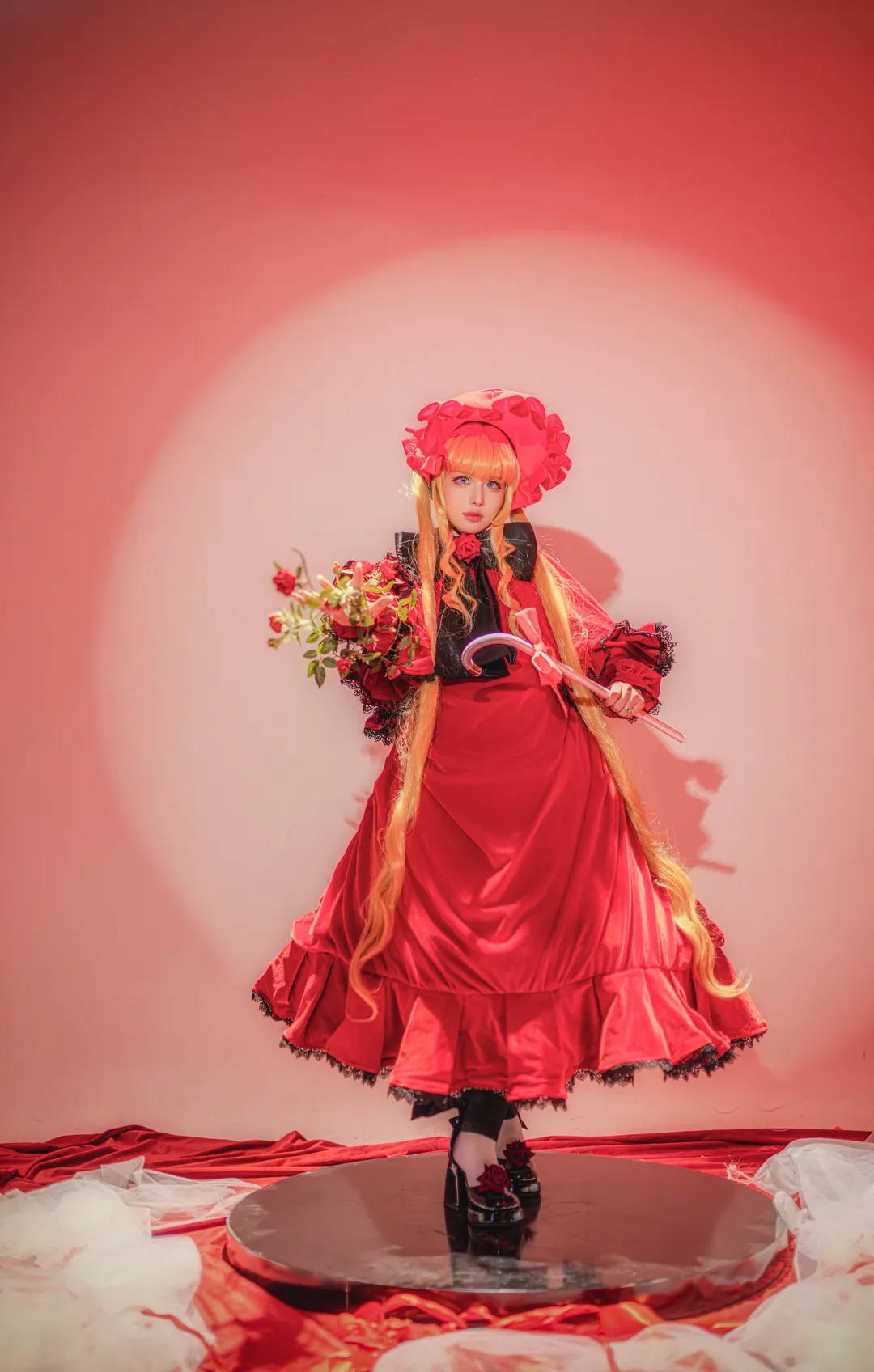 Cosplay分享, 哥特风cosplay, 二次元cos正片, 蔷薇少女cos, 漫展团片摄影 - 第3张
