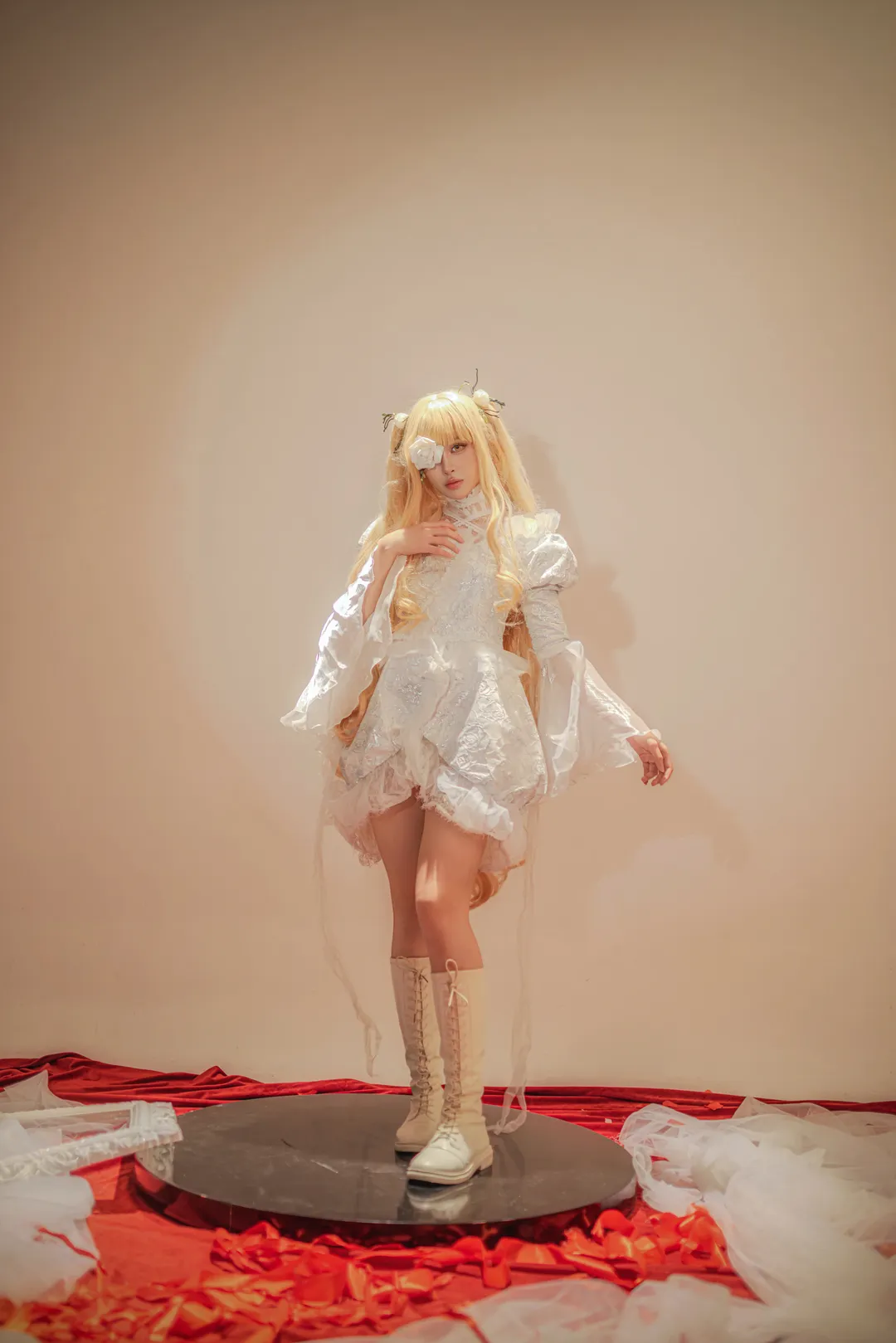 Cosplay分享, 哥特风cosplay, 二次元cos正片, 蔷薇少女cos, 漫展团片摄影 - 第5张