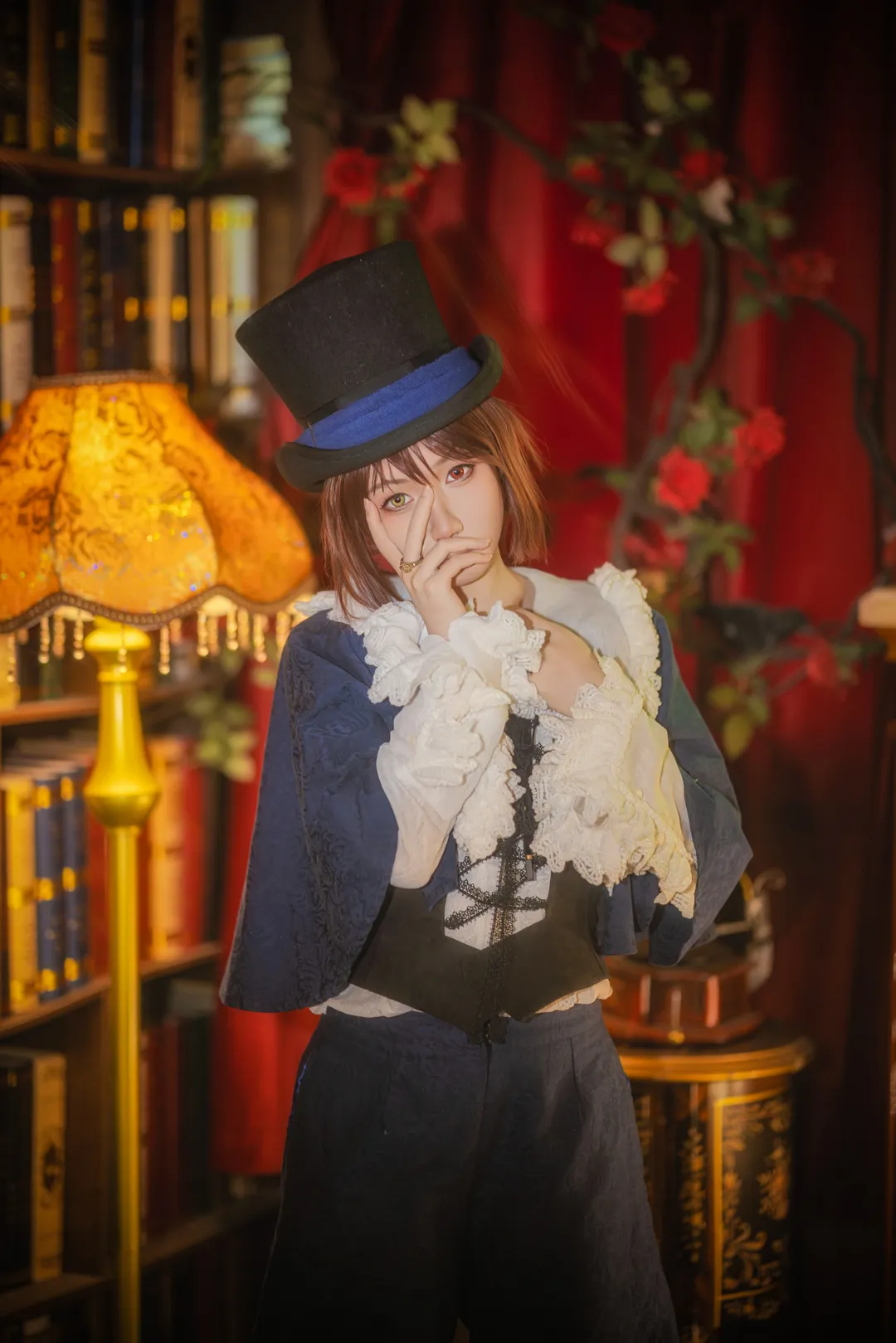 cosplay摄影, 二次元人像, 复古哥特风, 棚拍返图, 蔷薇少女cosplay - 第1张