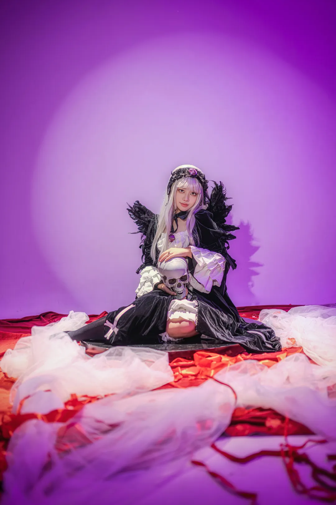 cosplay摄影, 二次元人像, 复古哥特风, 棚拍返图, 蔷薇少女cosplay - 第2张