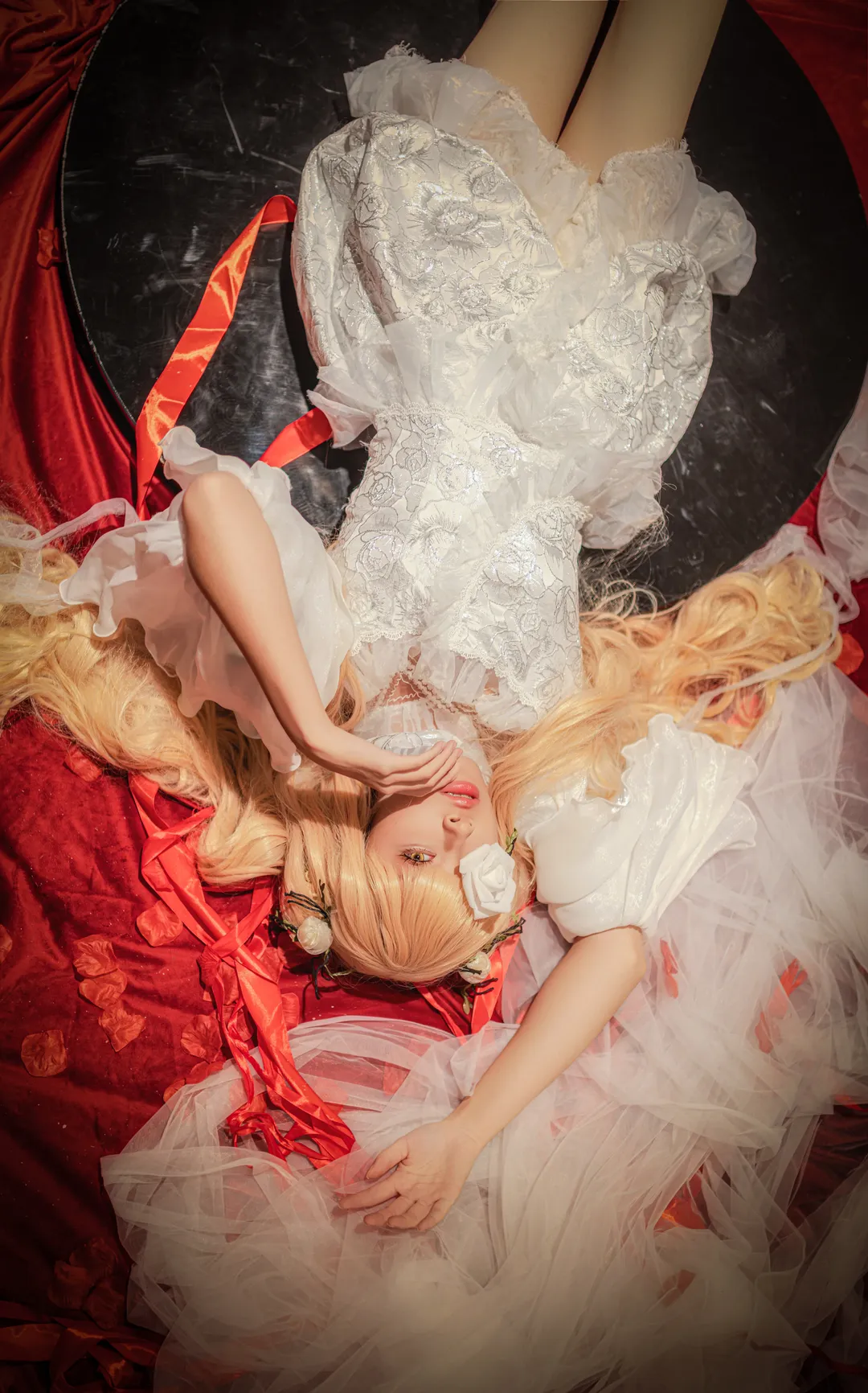 cosplay摄影, 哥特风cos, 蔷薇少女, 真红cos, 水银灯cos - 第6张