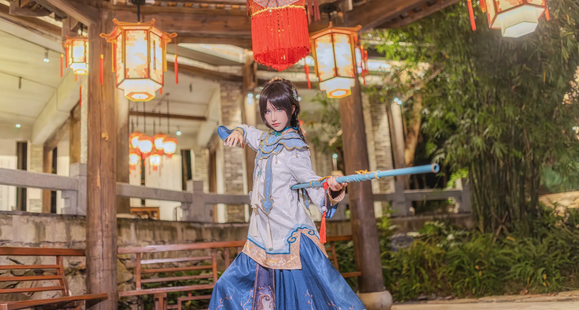 古风摄影, 第五人格, 国风穿搭, 古董商cos, 白泽cosplay - 第1张