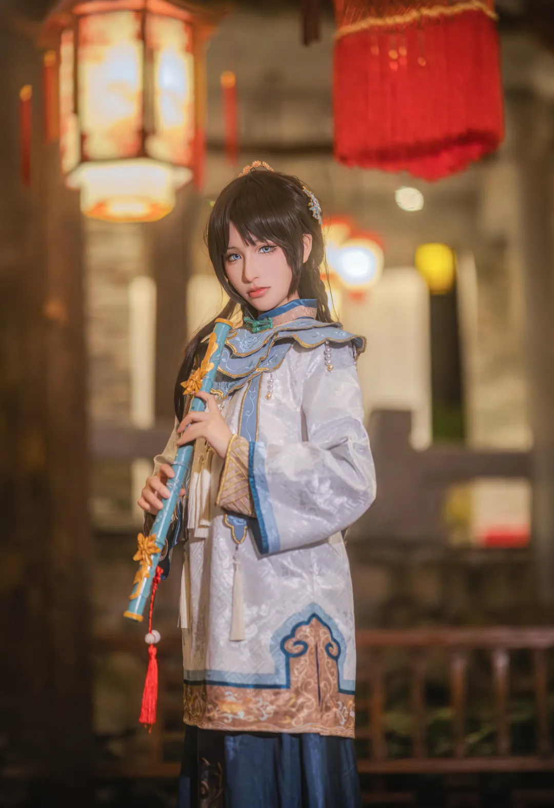 古风摄影, 第五人格, 国风穿搭, 古董商cos, 白泽cosplay - 第3张