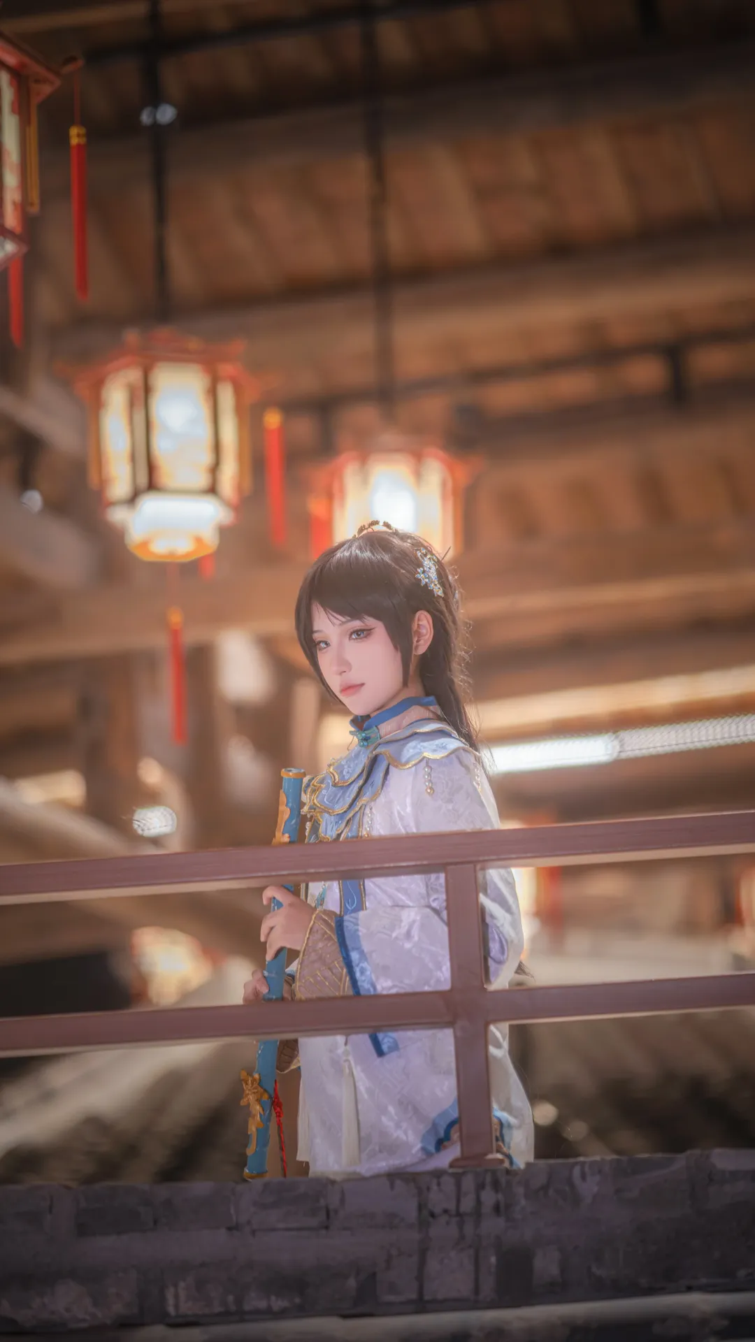 第五人格, 古风cosplay, cosplay摄影, 古董商cos, 白泽cos - 第1张