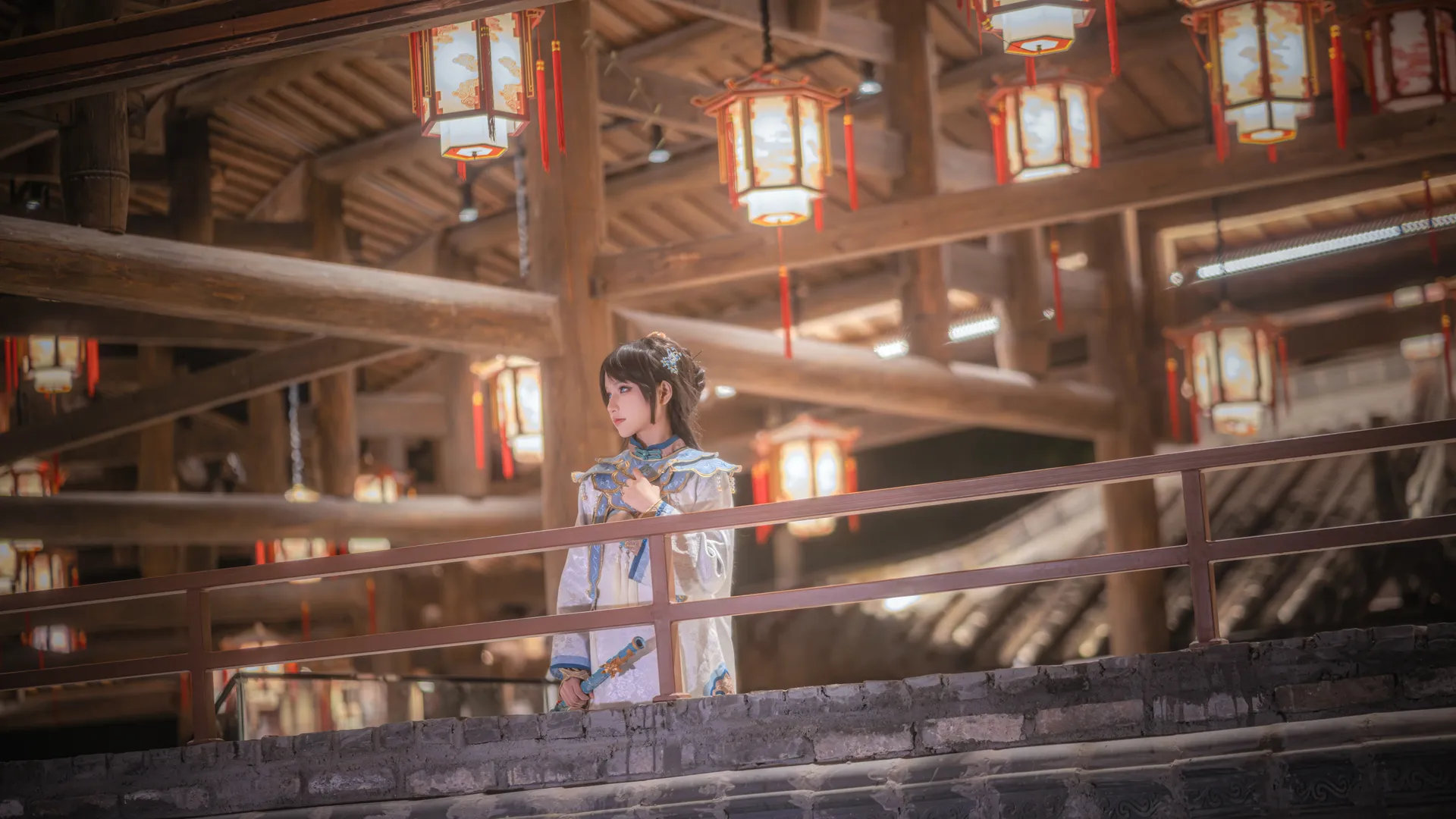 第五人格, 古风cosplay, cosplay摄影, 古董商cos, 白泽cos - 第2张