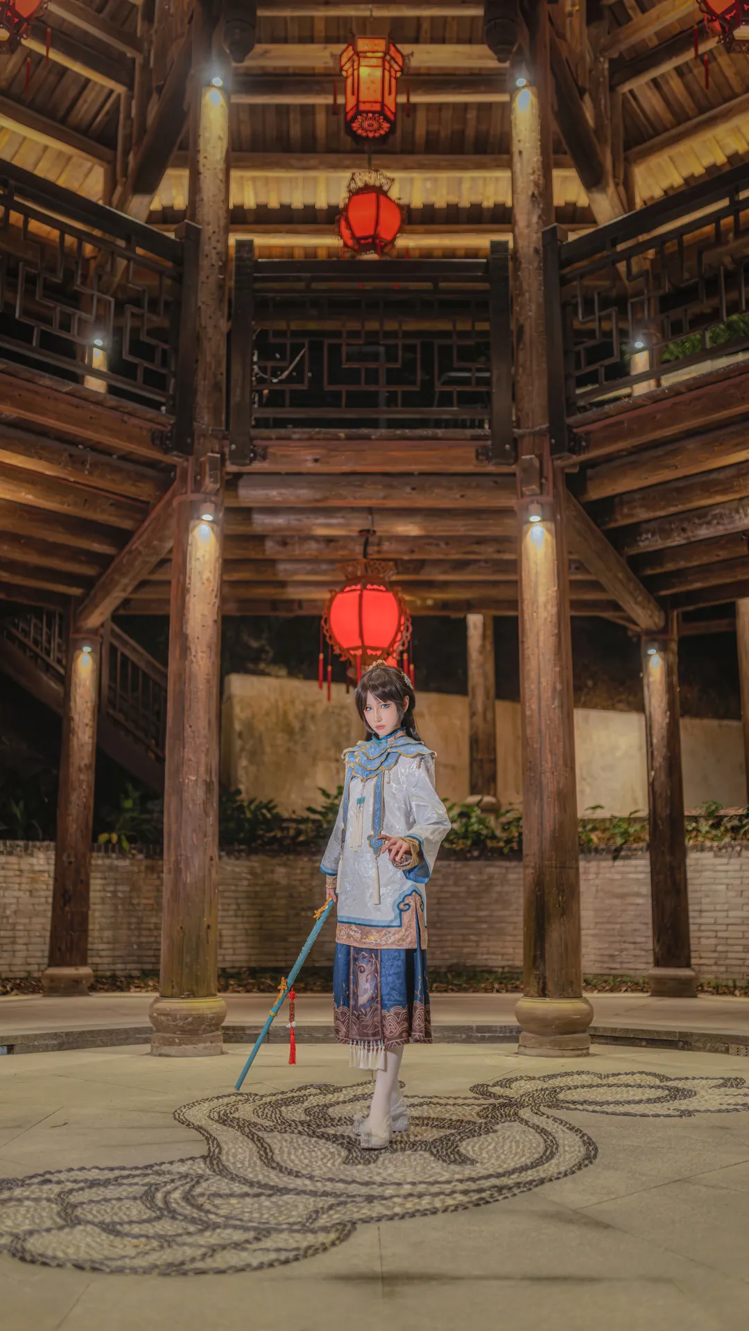 Identity V, Traditional style cosplay, Cosplay photography, Antiquarian cosplay, Bai Ze cosplay