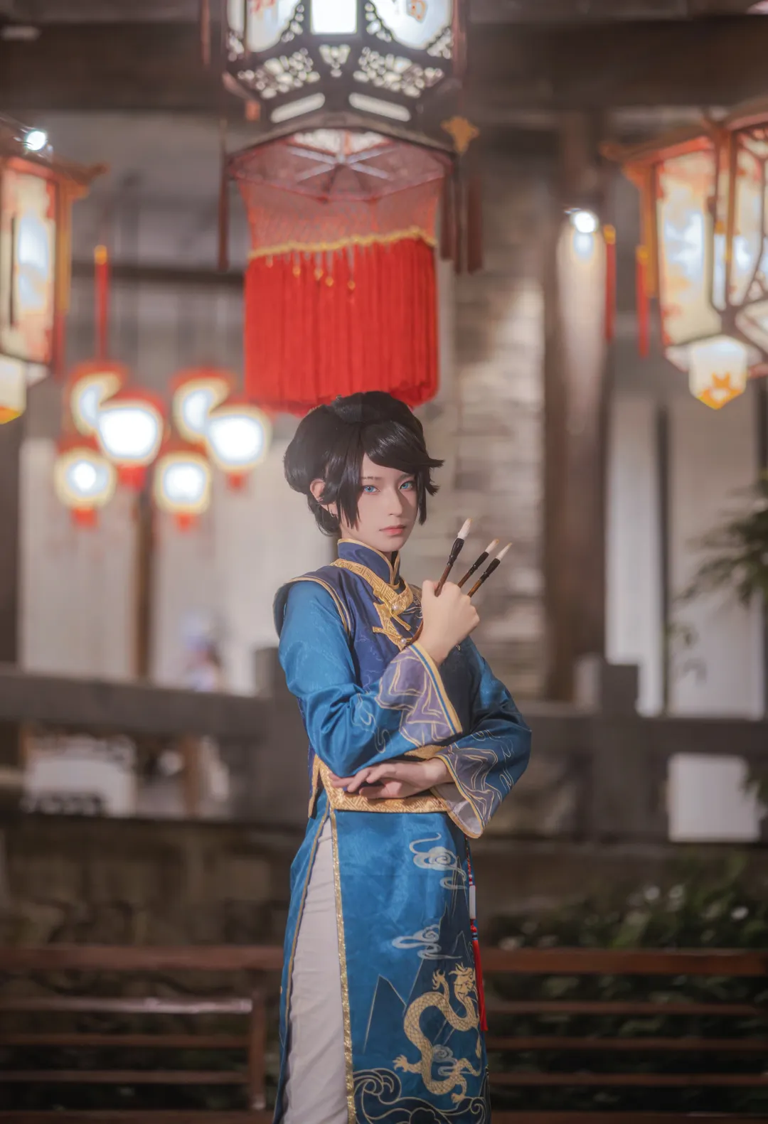 第五人格, 国风摄影, 古董商cos, 古风建筑, 画家cos - 第3张