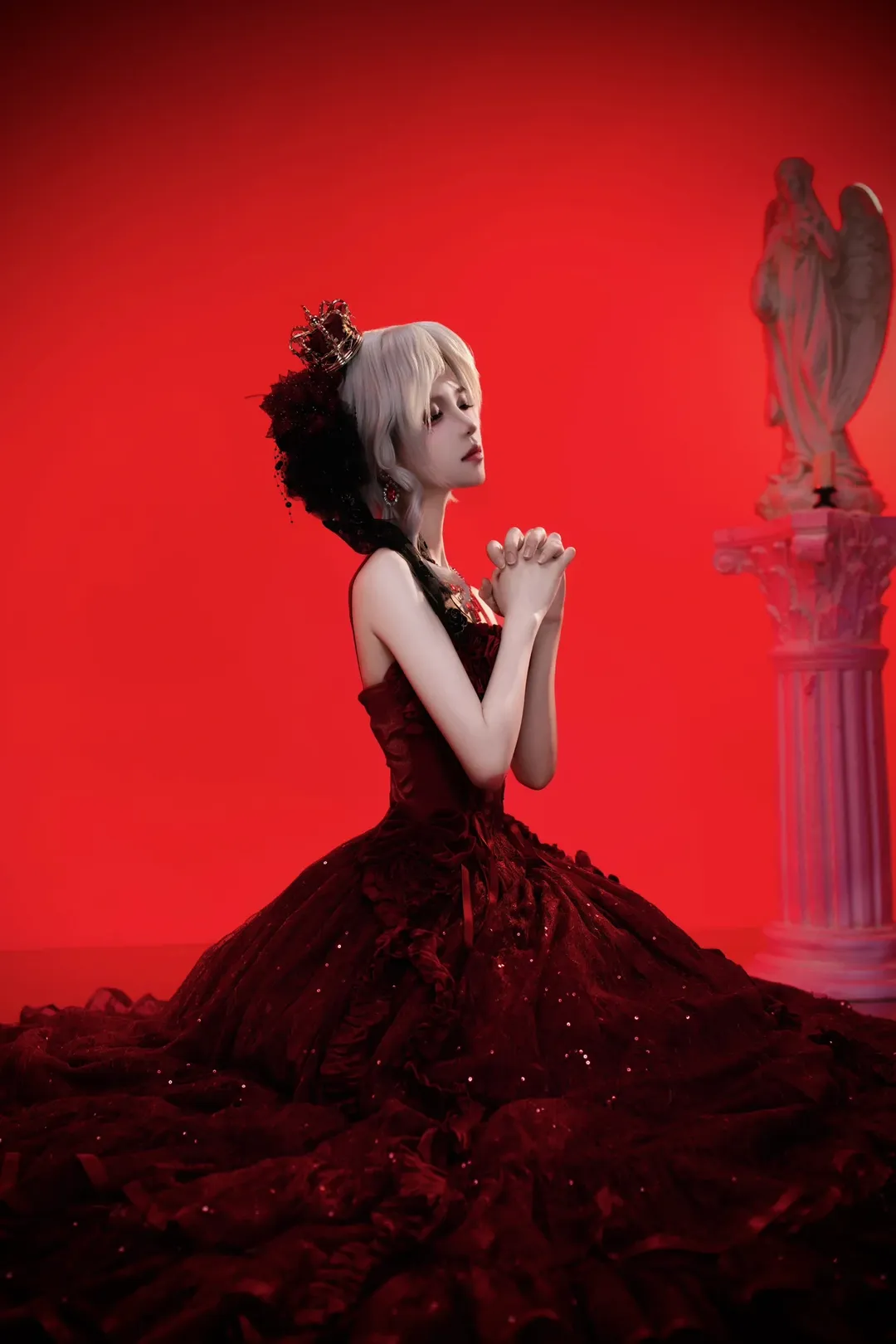 ロールプレイ, Identity V 第五人格, ゴシック風, 血の女王 コスプレ, 写真大作 - 3枚目