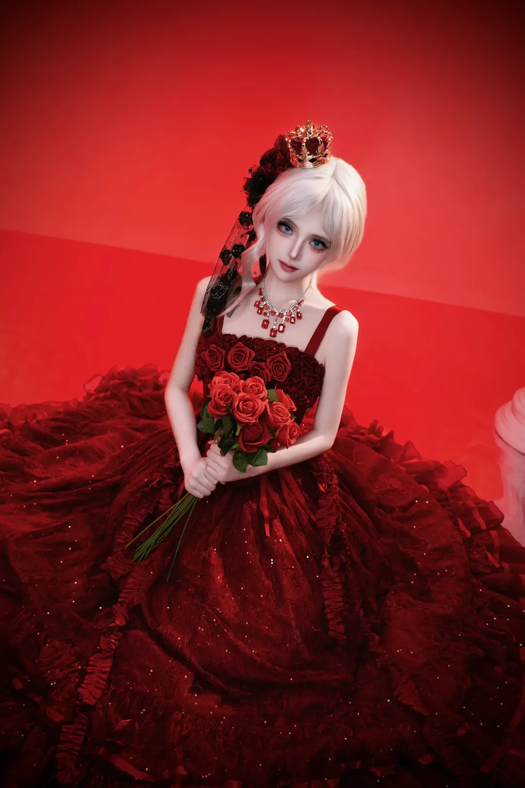 角色扮演, 第五人格, 哥特风, 红夫人cos, 摄影大片