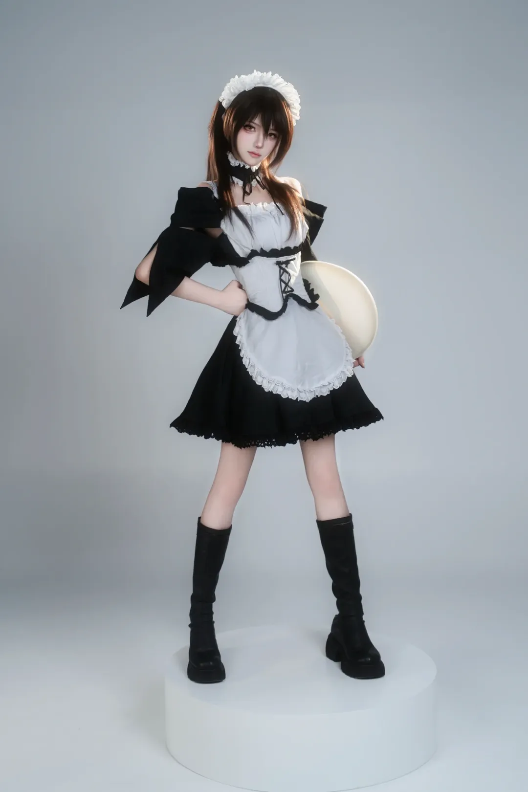 コスプレ, 二次元撮影, メイド服, 鮎沢美咲 コスプレ, 会長はメイド様！ - 1枚目