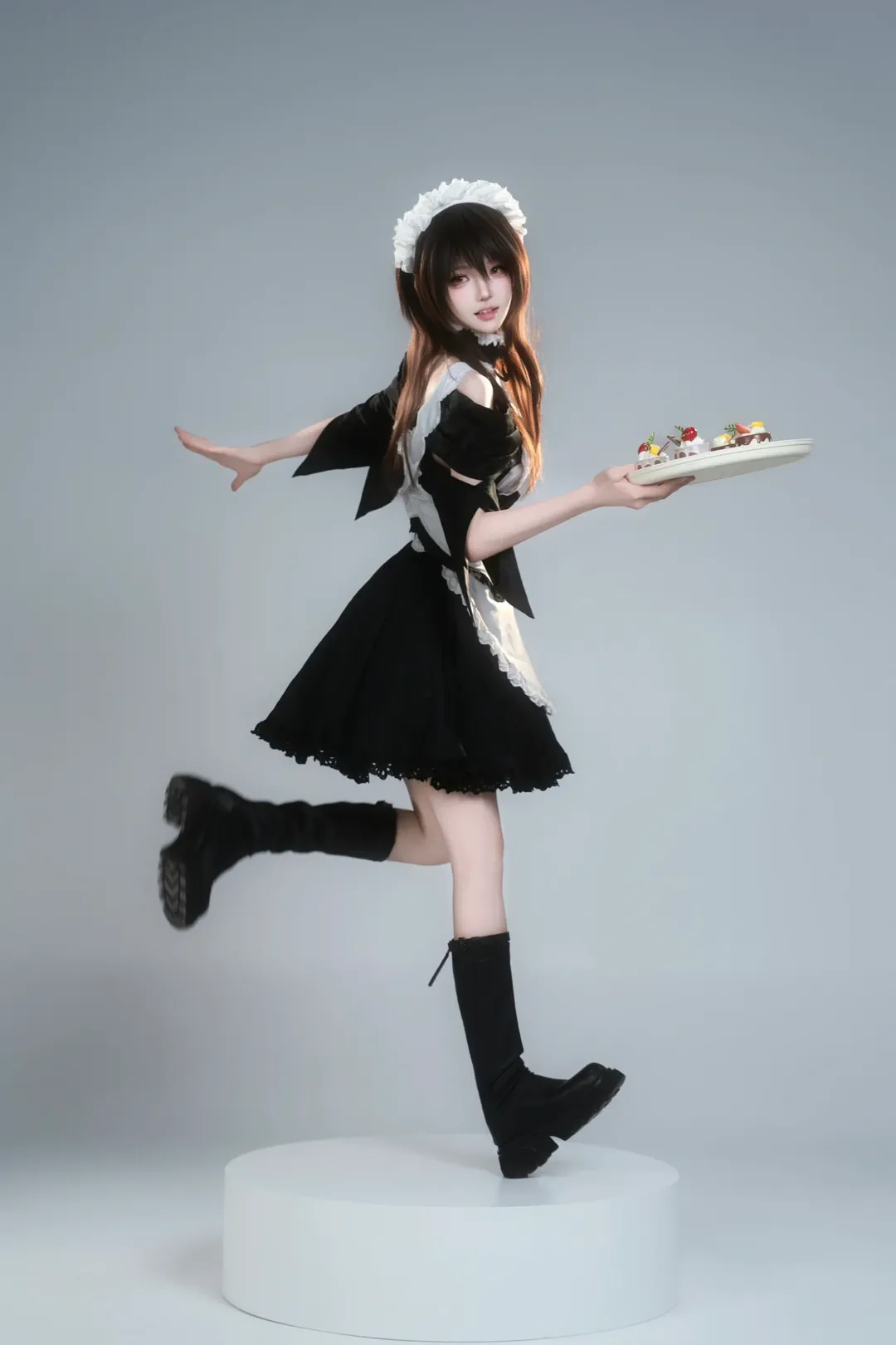 コスプレ, 二次元撮影, メイド服, 鮎沢美咲 コスプレ, 会長はメイド様！ - 3枚目