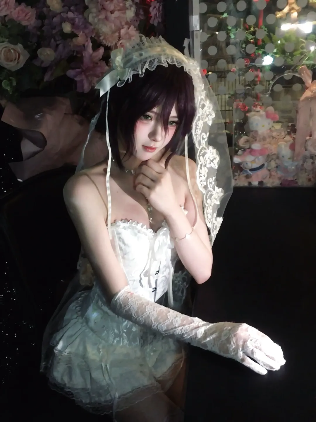 蕾塞cos, 电锯人, 花嫁cos, 私设花嫁, 蕾丝婚纱