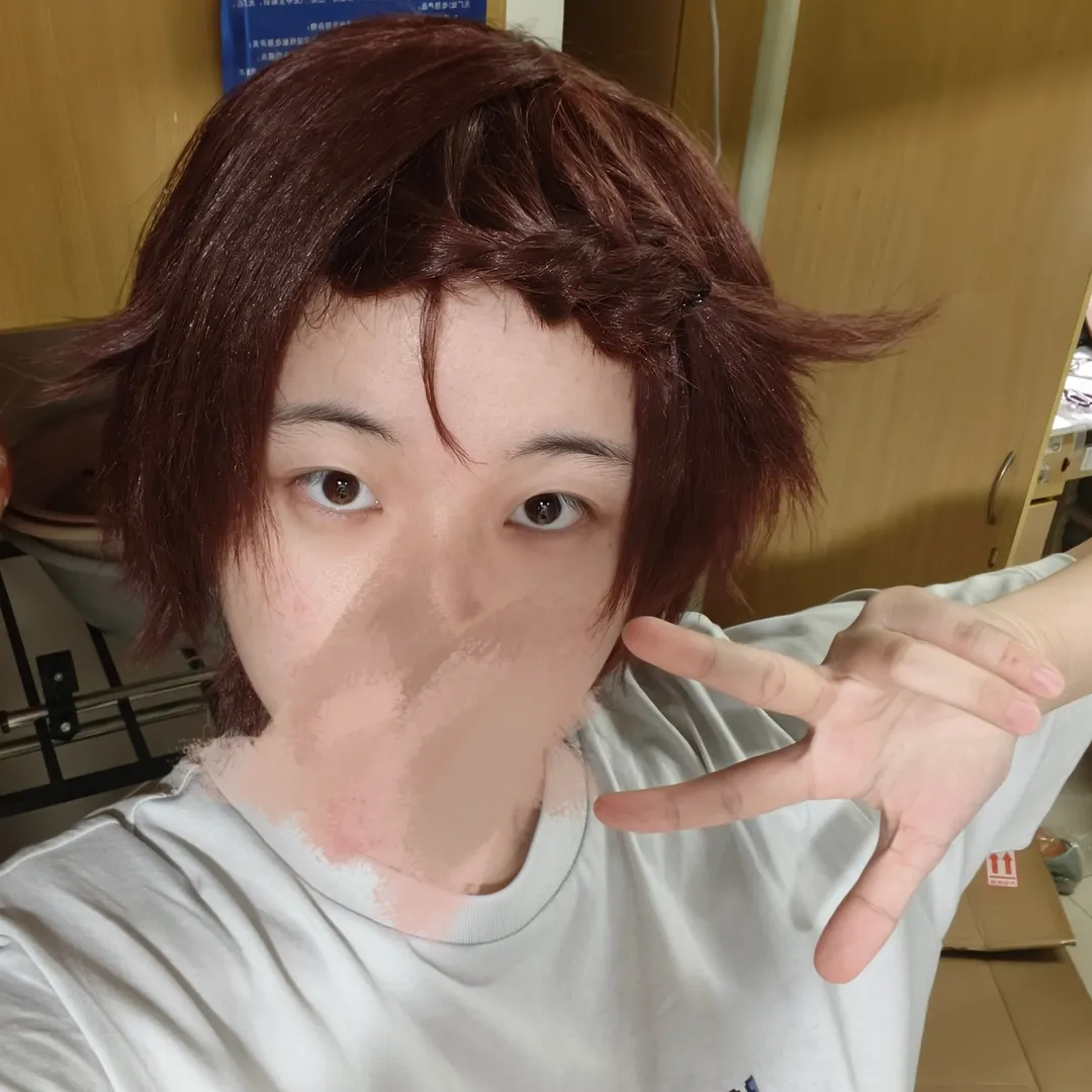 コスプレ試着, 結束いのり コスプレ, メダリスト, カンフーナルキッソス, ウィッグ試着 - 2枚目
