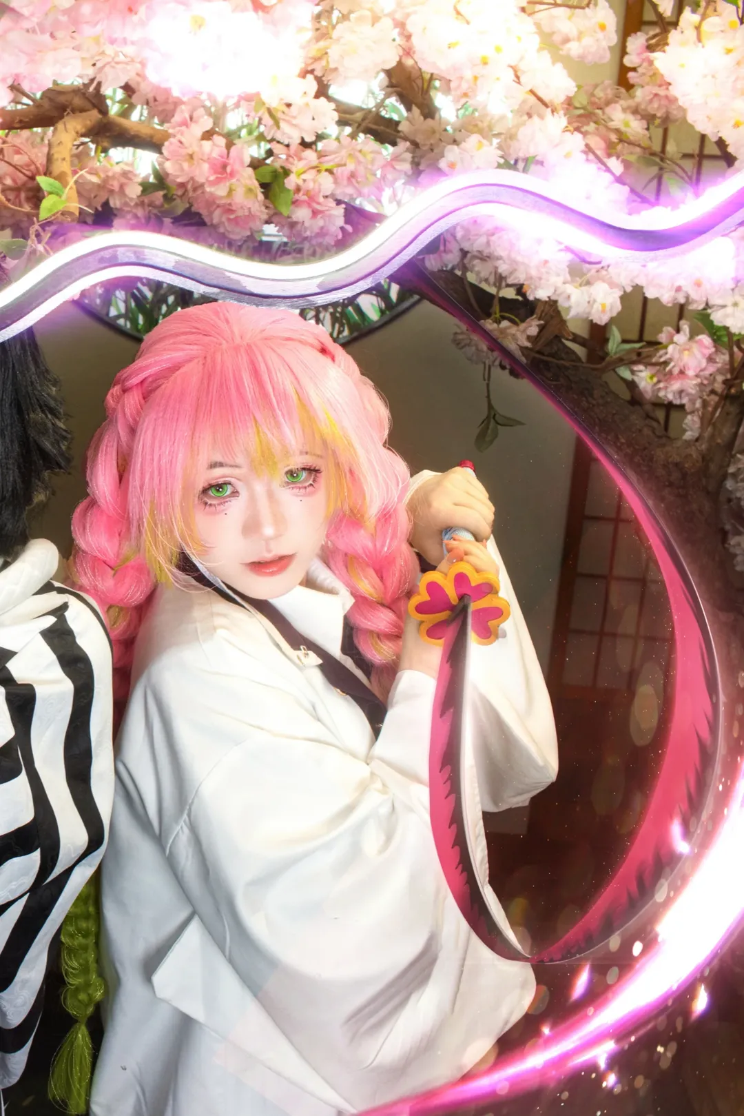 鬼灭之刃, 二次元cosplay, 甘露寺蜜璃cos, 伊黑小芭内cos, 蛇恋