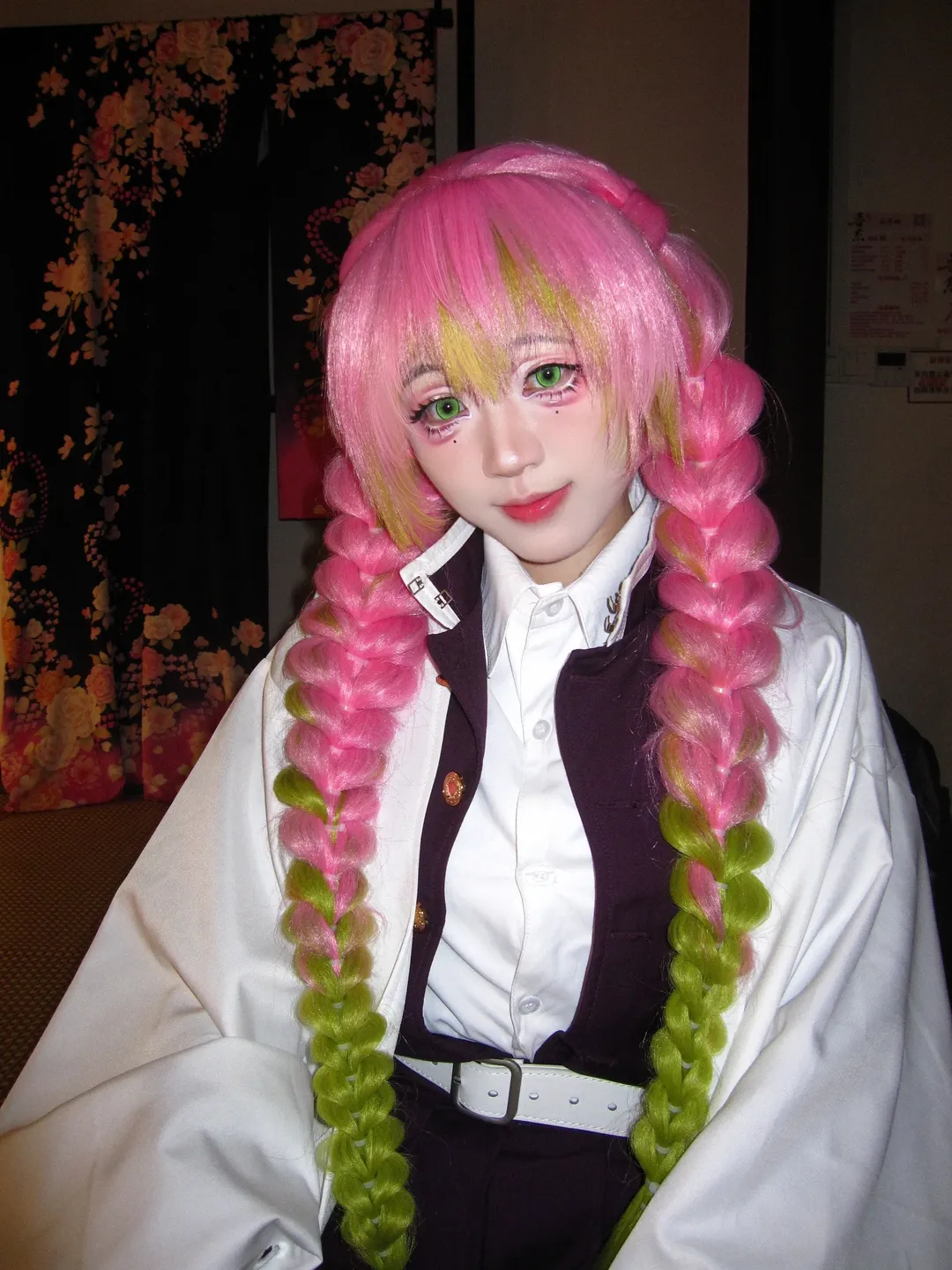 キャラクター再現, コスプレ, 二次元撮影, 鬼滅の刃, 甘露寺蜜璃コスプレ - 6枚目