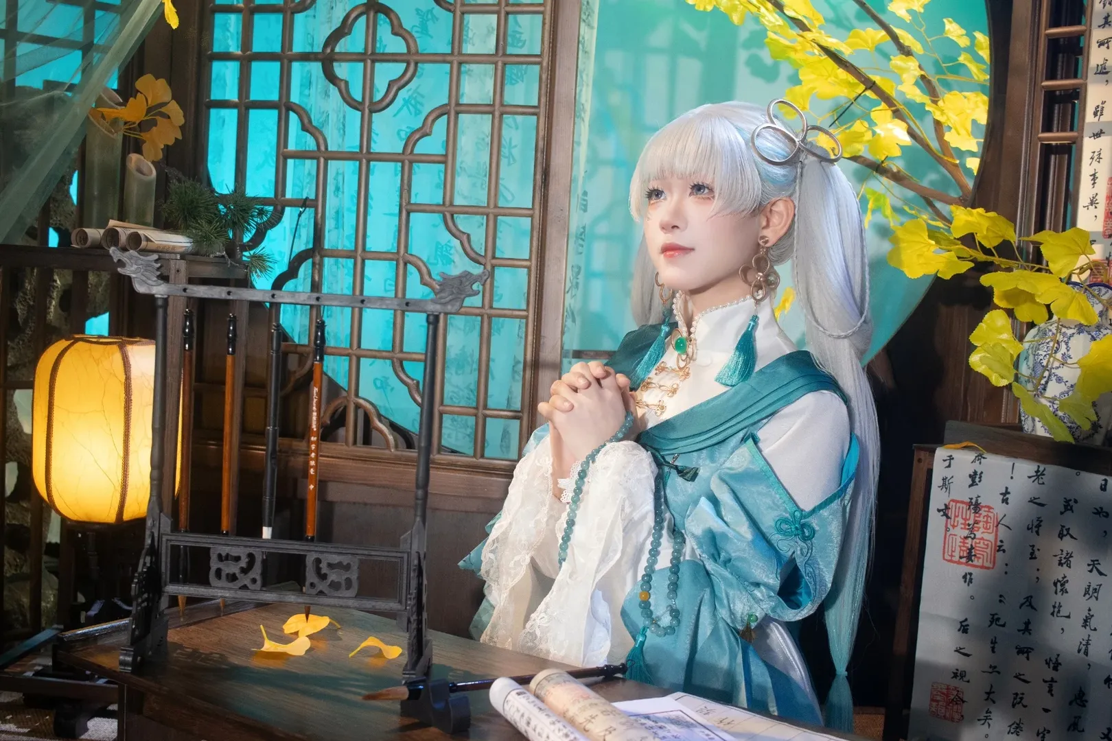 鸣潮, 今汐cos, 绮梦幻影, cosplay摄影, 国风正片 - 第3张