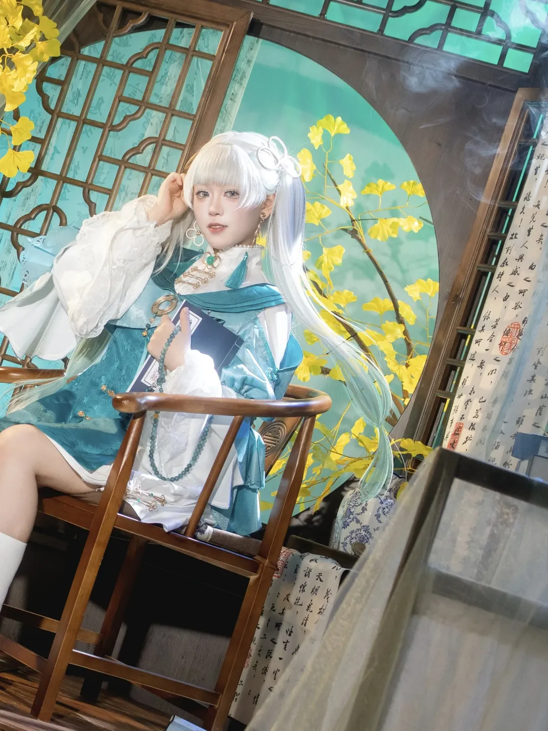 鸣潮, 今汐cos, 绮梦幻影, cosplay摄影, 国风正片 - 第7张