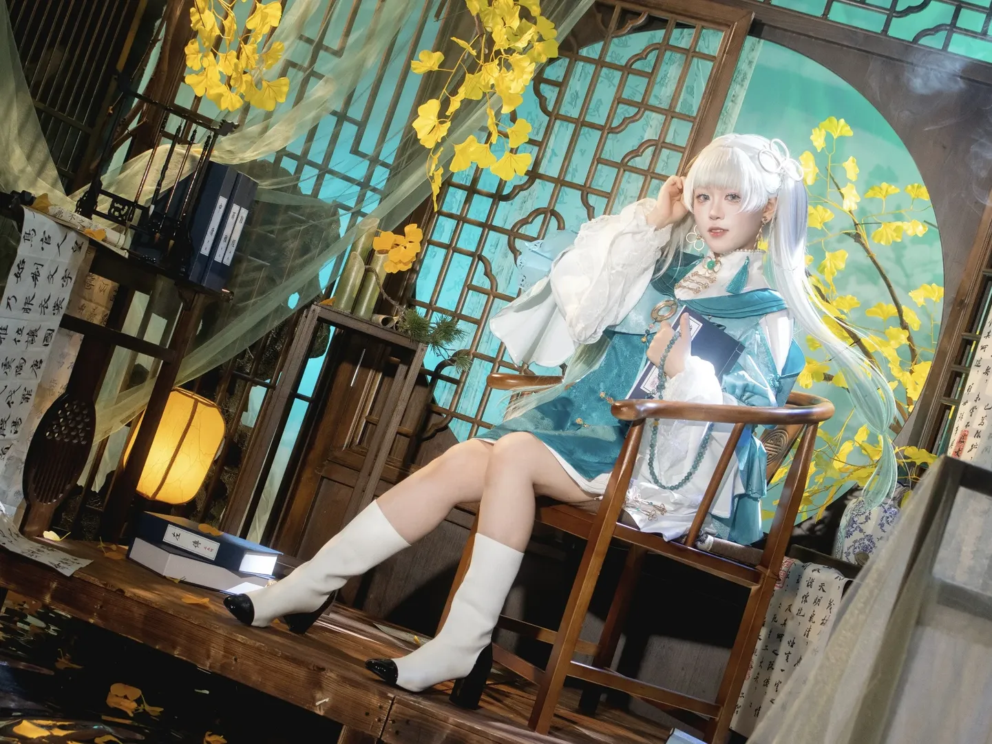 鸣潮, 今汐cos, 绮梦幻影, cosplay摄影, 国风正片 - 第8张