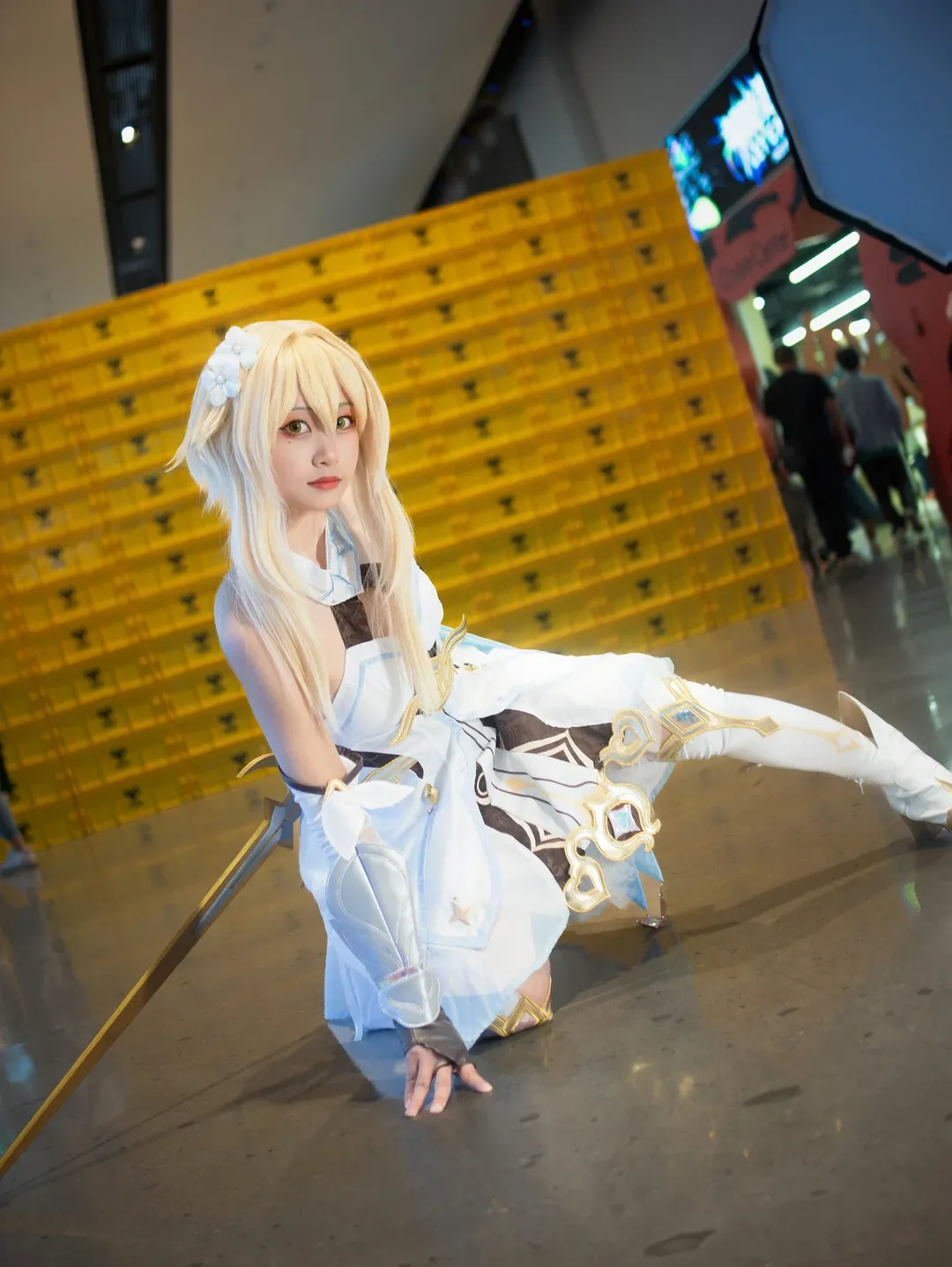 原神, 蛍 コスプレ, イベント撮影, コスプレイベント写真, 旅人コスプレ