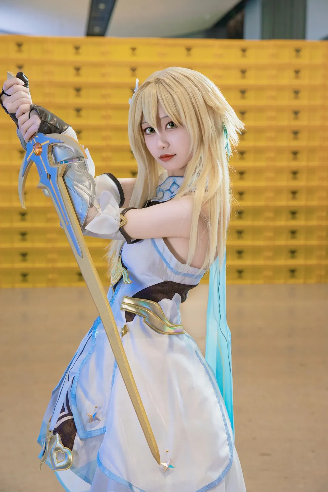 原神, 荧cos, 漫展摄影, cosplay场照, 旅行者cos - 第2张