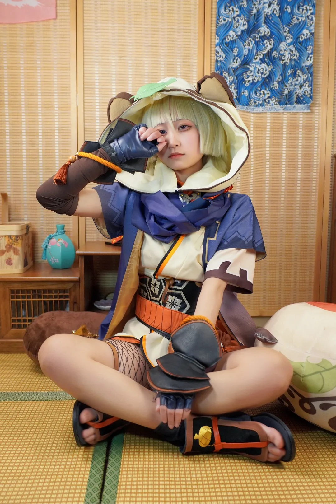 角色扮演, 原神, cosplay日常, 早柚cos, 和风棚拍 - 第3张
