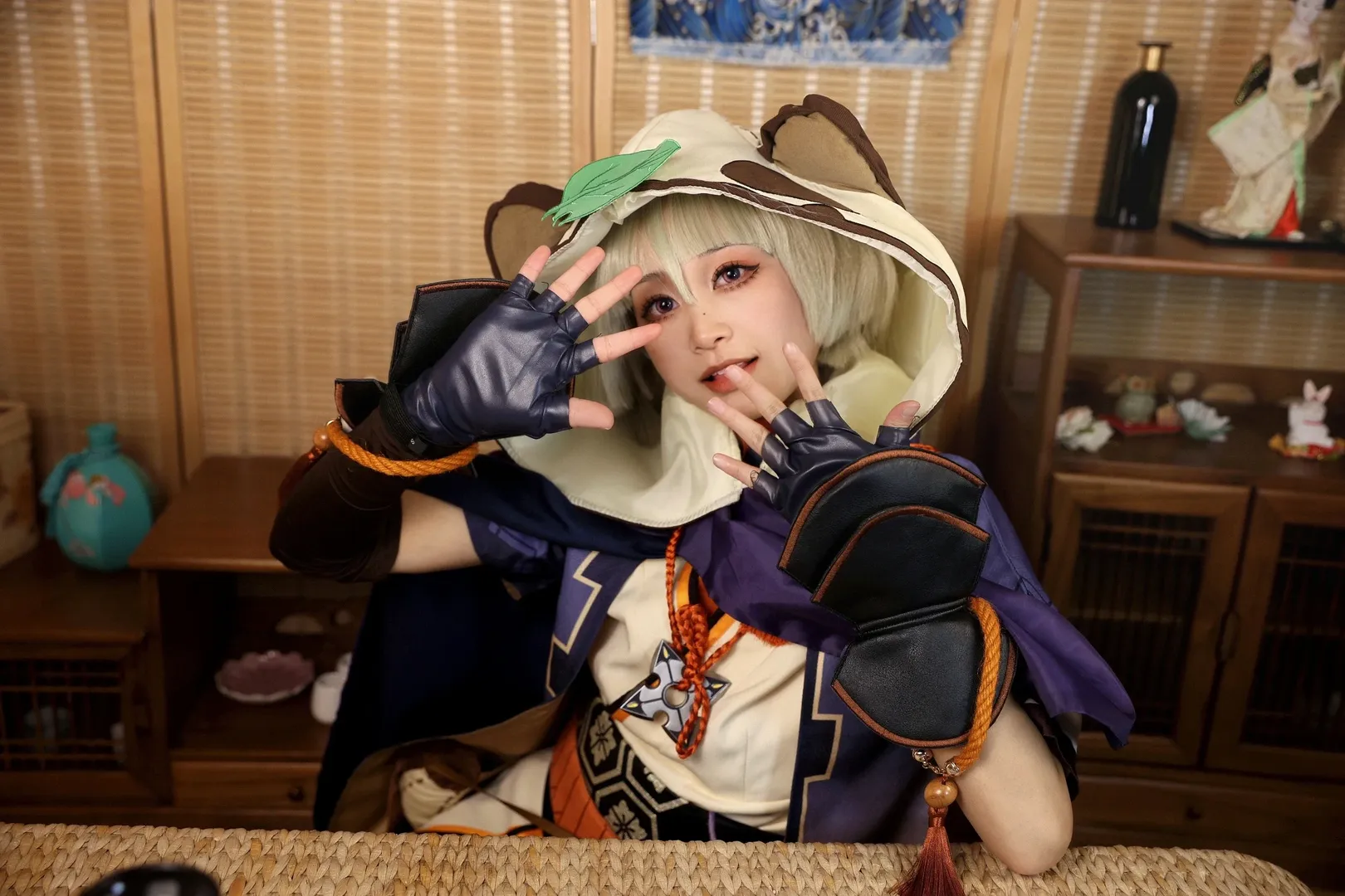 角色扮演, 原神, cosplay日常, 早柚cos, 和风棚拍 - 第4张