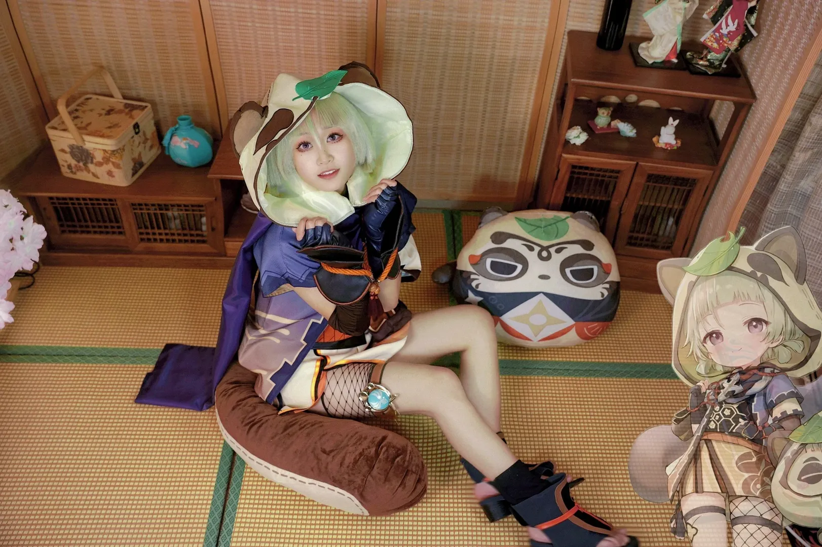 角色扮演, 原神, cosplay日常, 早柚cos, 和风棚拍 - 第6张