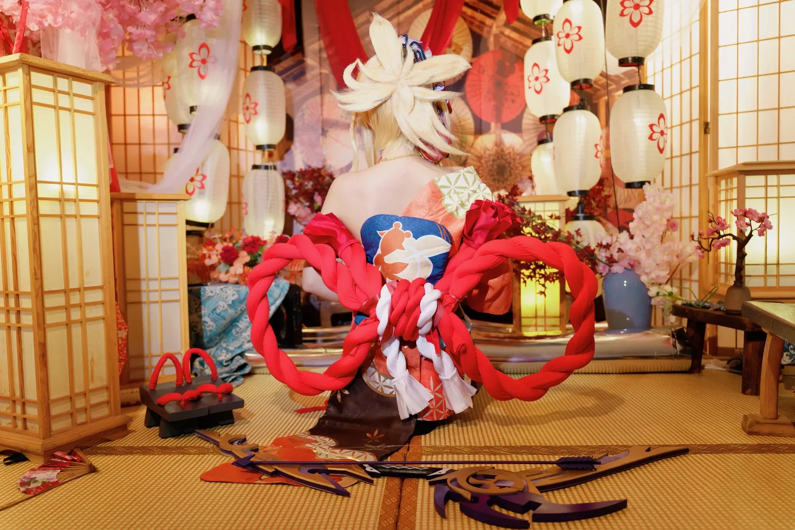 原神, cosplay, 和风摄影, 宵宫cos, 游戏角色cos - 第5张