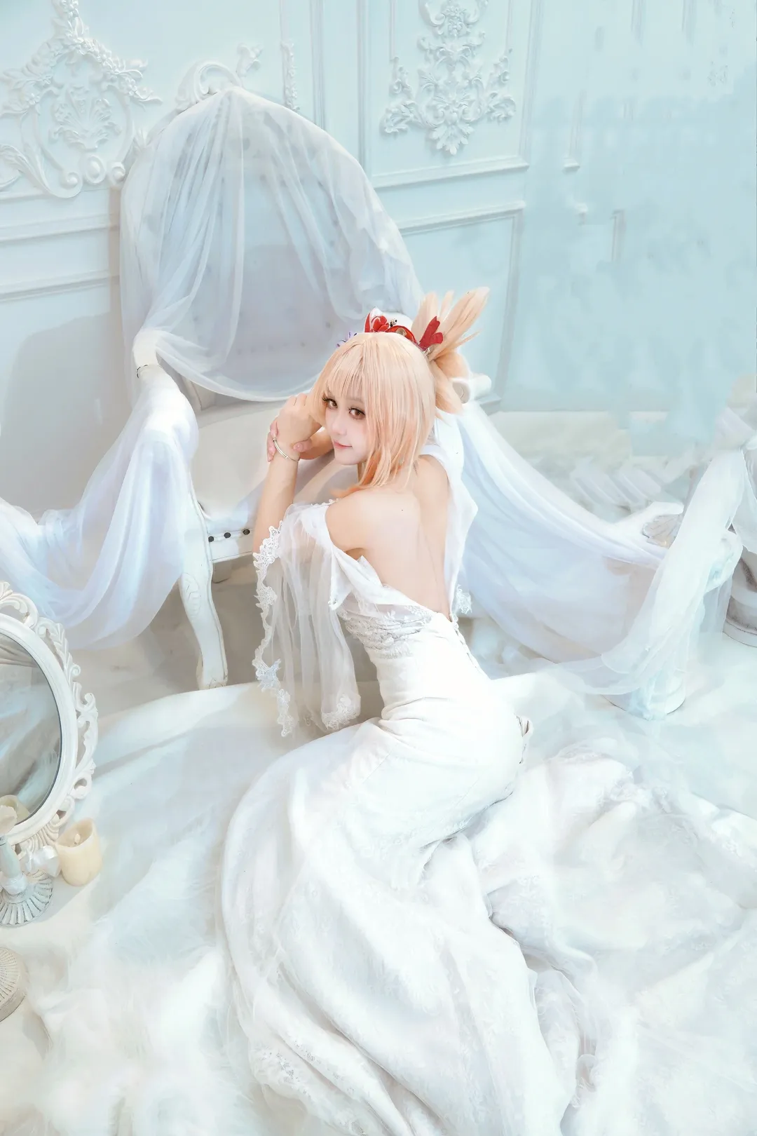 二次元, 原神, cosplay摄影, 宵宫cos, 婚纱写真 - 第1张
