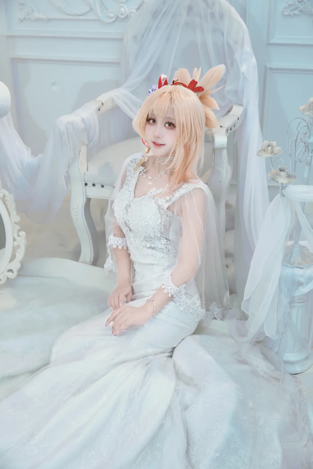 二次元, 原神, cosplay摄影, 宵宫cos, 婚纱写真 - 第2张