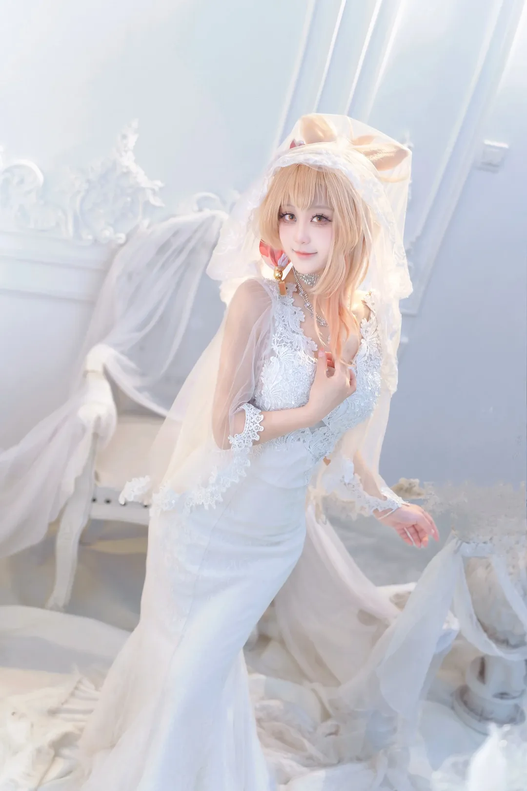 二次元, 原神, cosplay摄影, 宵宫cos, 婚纱写真 - 第3张