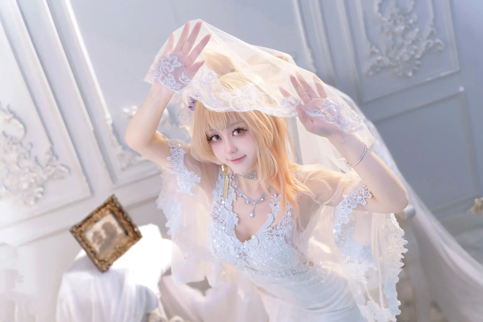 二次元, 原神, cosplay摄影, 宵宫cos, 婚纱写真