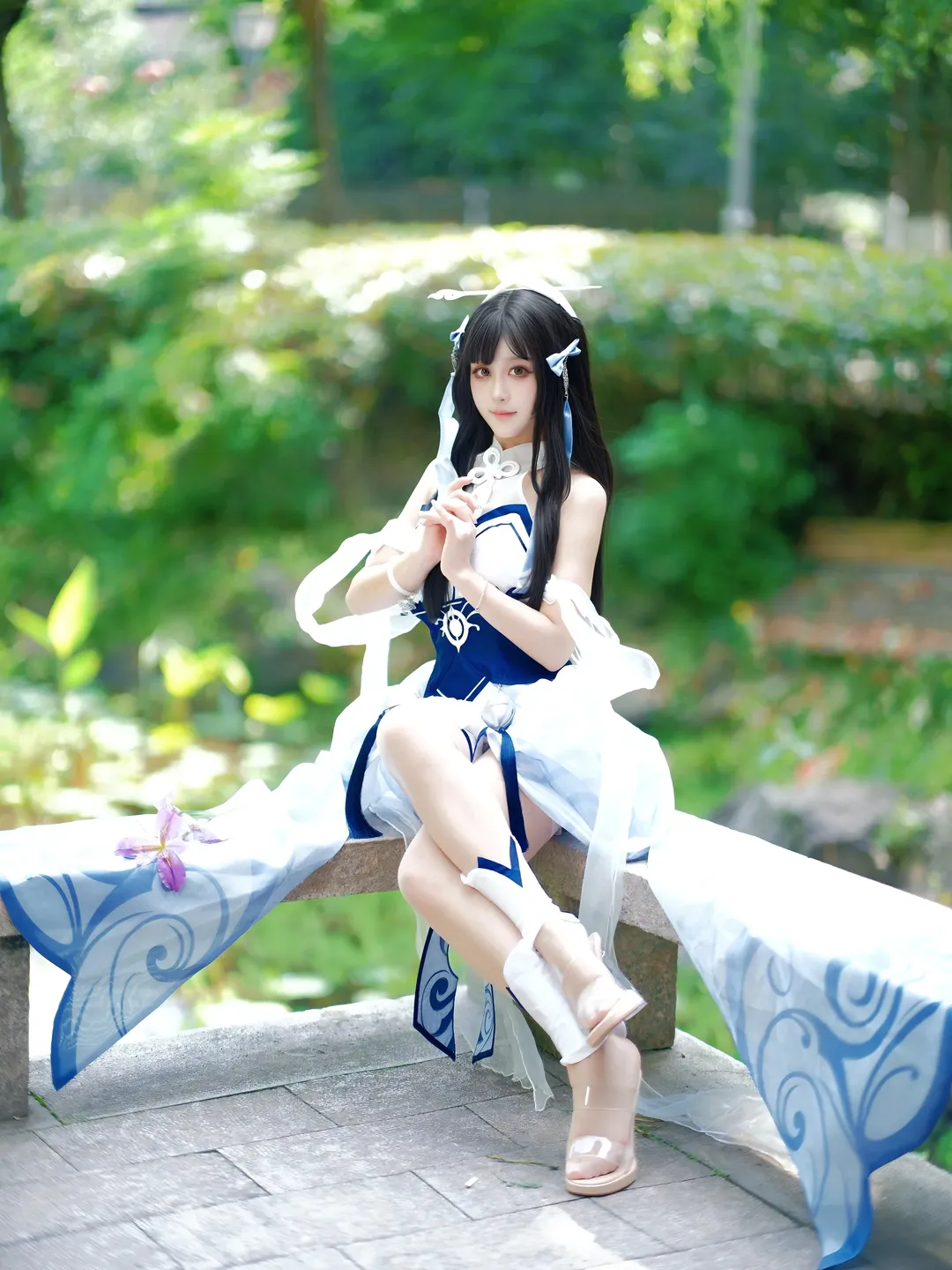 王者荣耀, 西施cos, 喵屋小铺, 园博园, 国风cosplay - 第3张