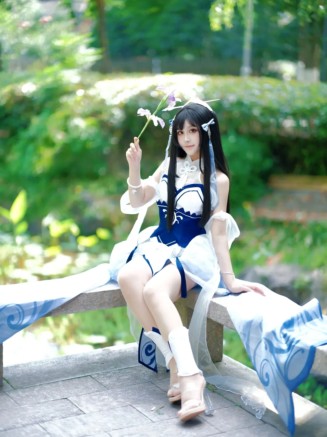 王者荣耀, 西施cos, 喵屋小铺, 园博园, 国风cosplay - 第5张