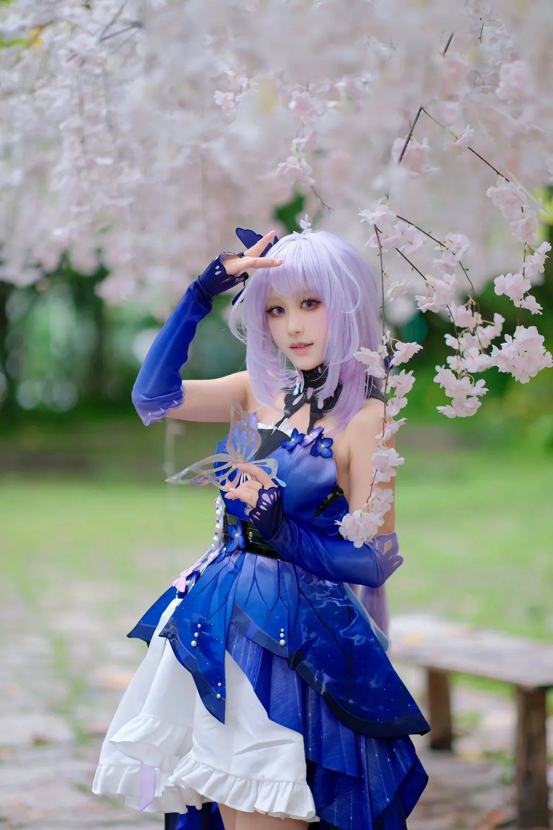 崩坏星穹铁道, 户外摄影, 二次元cosplay, 遐蝶cos, 幽梦翩跹 - 第5张