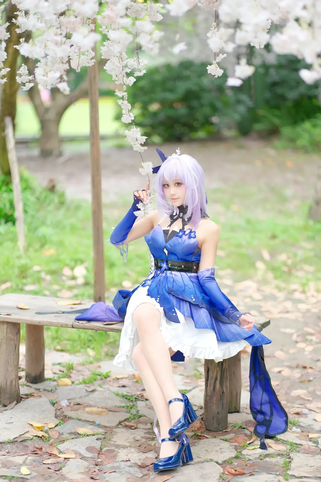 崩坏星穹铁道, 户外摄影, 二次元cosplay, 遐蝶cos, 幽梦翩跹 - 第8张