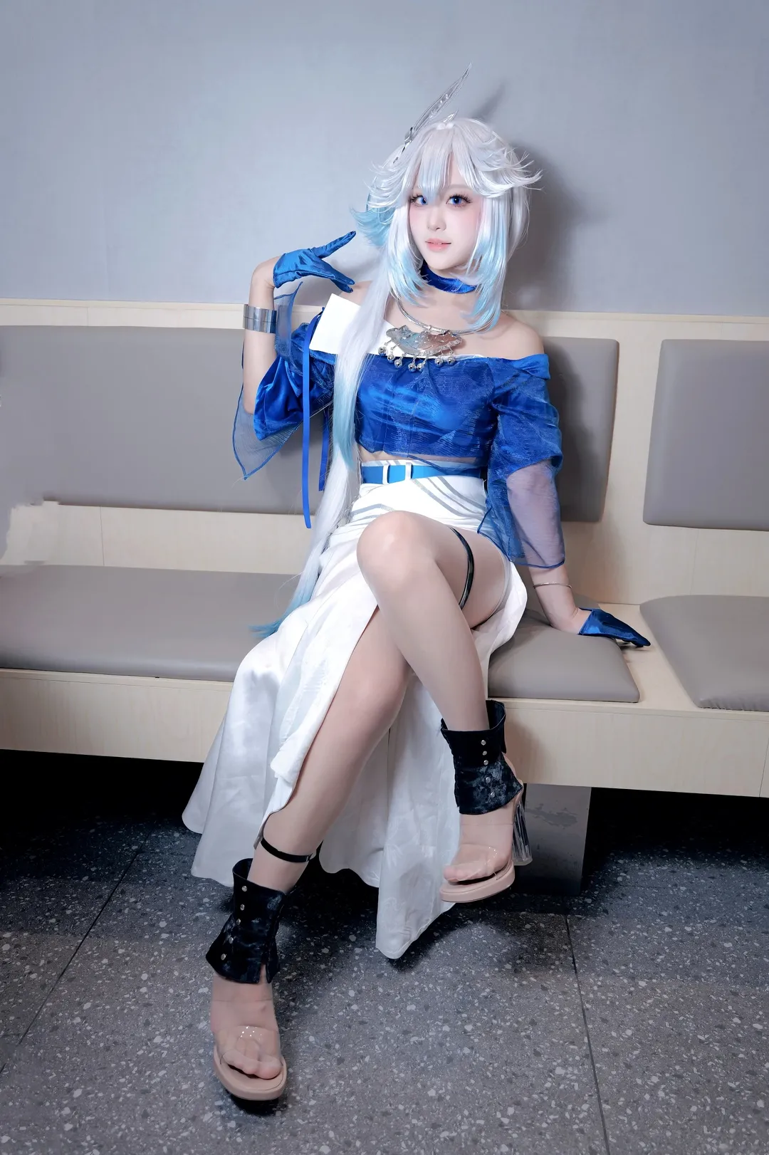 崩坏星穹铁道, 爻光cos, 茶百道联动, cosplay日常, 二次元外拍 - 第3张