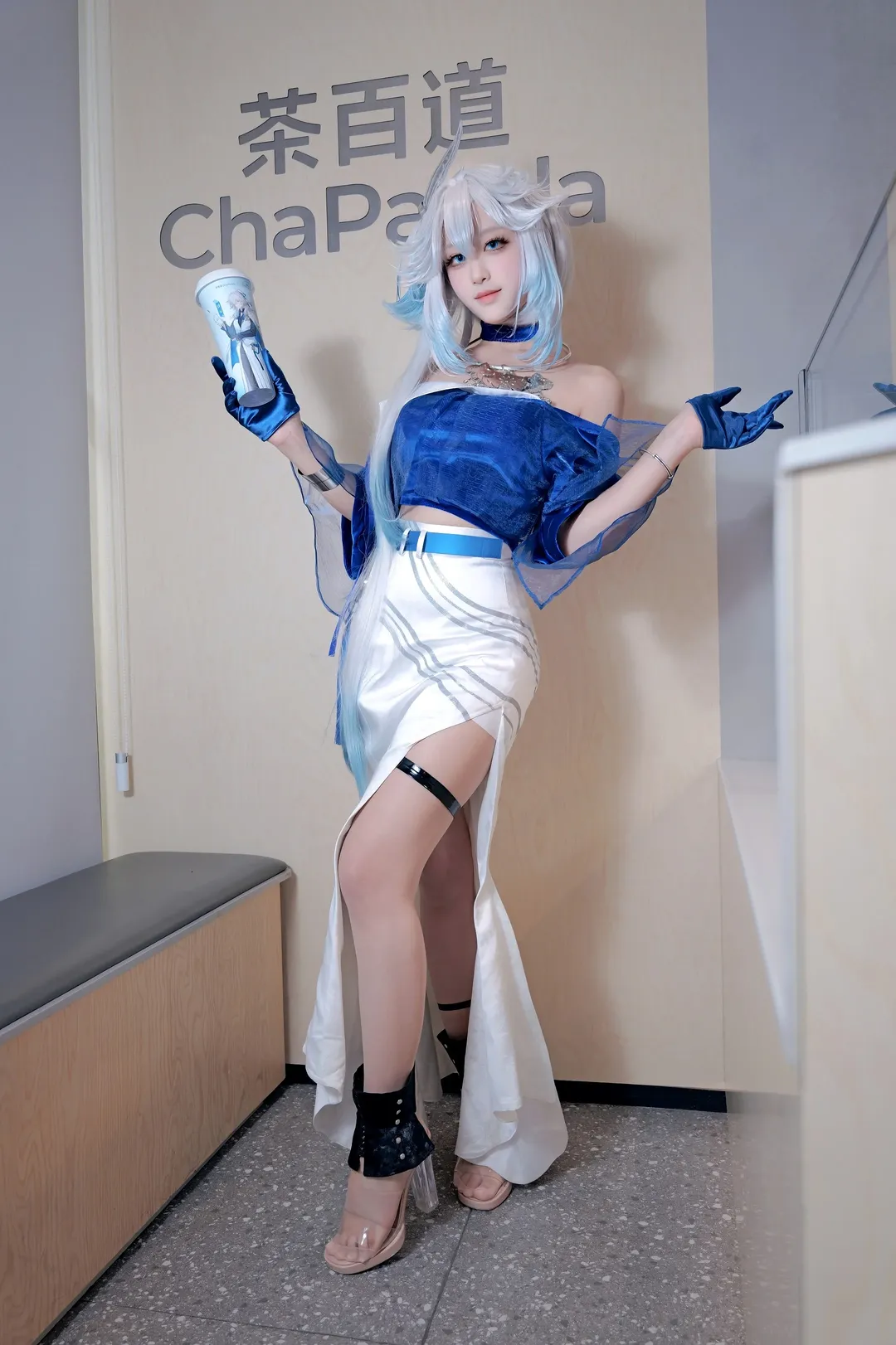 崩坏星穹铁道, 爻光cos, 茶百道联动, cosplay日常, 二次元外拍