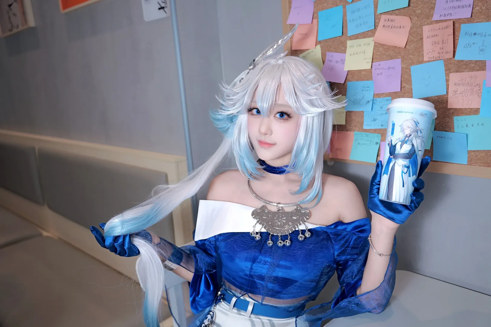 崩坏星穹铁道, 爻光cos, 茶百道联动, cosplay日常, 二次元外拍 - 第9张
