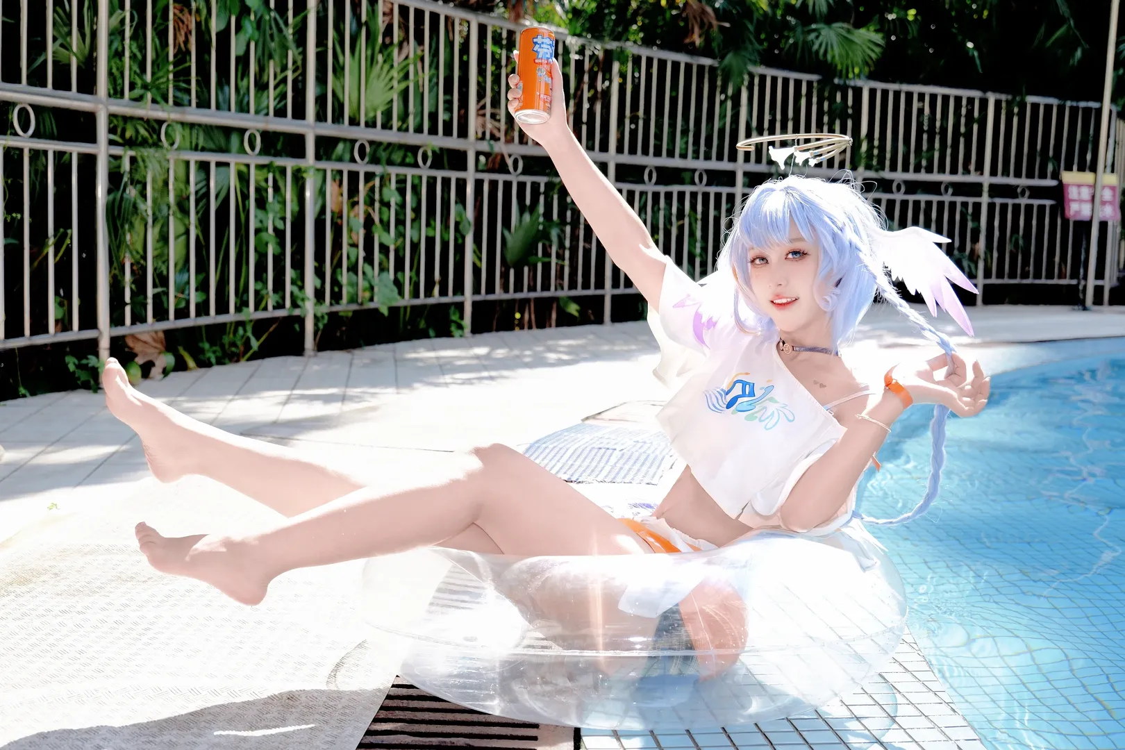 崩壞星穹鐵道, 知更鳥cos, 泳裝cosplay, 重慶二次元攝影, 夏日清涼穿搭