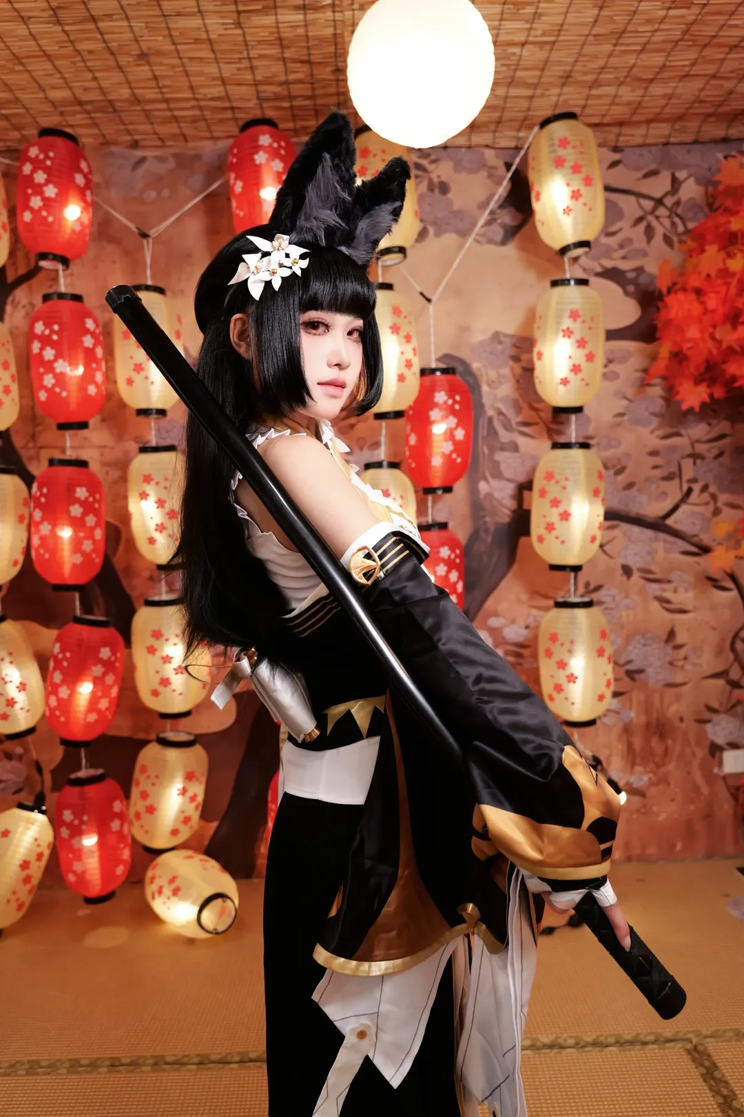 绝区零, 星见雅cos, cosplay摄影, 和风cosplay, 银庭花信 - 第1张