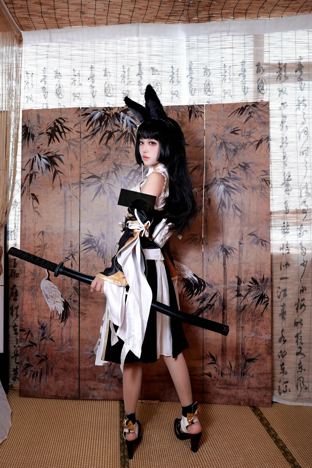 绝区零, 星见雅cos, cosplay摄影, 和风cosplay, 银庭花信 - 第2张