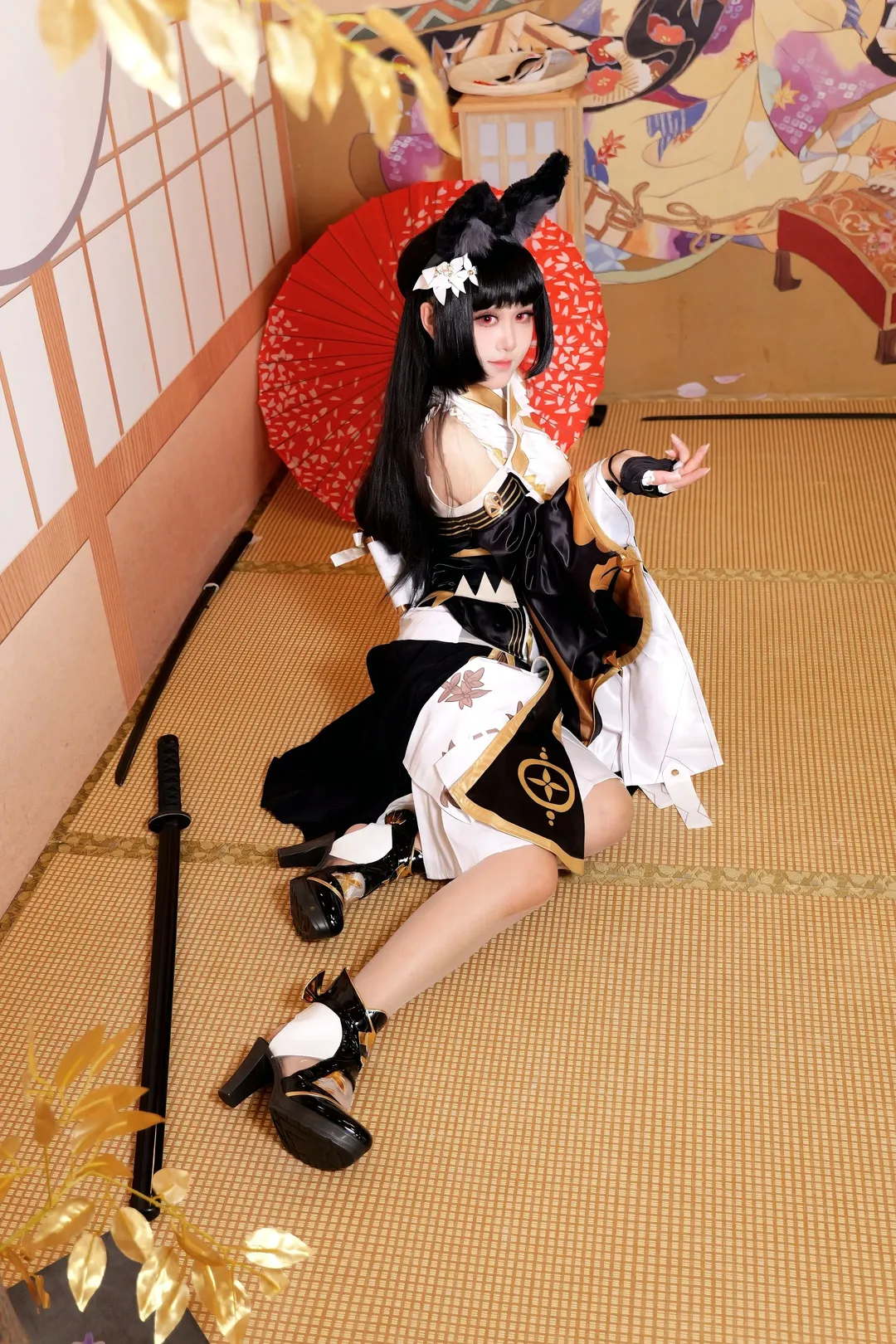 绝区零, 星见雅cos, cosplay摄影, 和风cosplay, 银庭花信 - 第5张