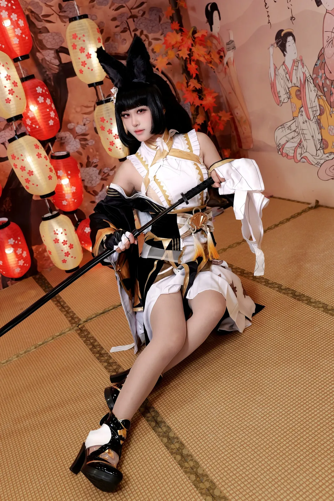 绝区零, 星见雅cos, cosplay摄影, 和风cosplay, 银庭花信 - 第7张