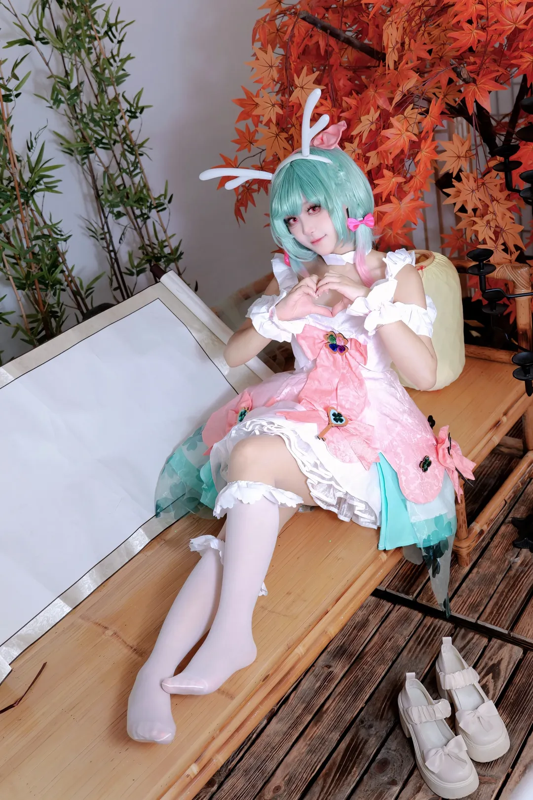 二次元, 王者荣耀, 瑶cos, cosplay摄影, 时之祈愿cos - 第1张