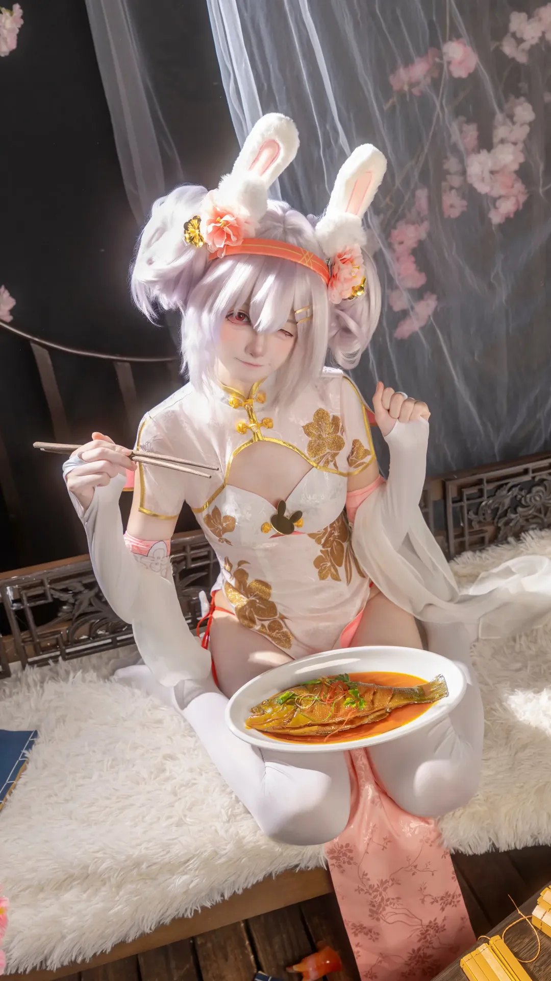 二次元摄影, 碧蓝航线, 拉菲cos, 兔女郎cosplay, 棚拍日常 - 第2张