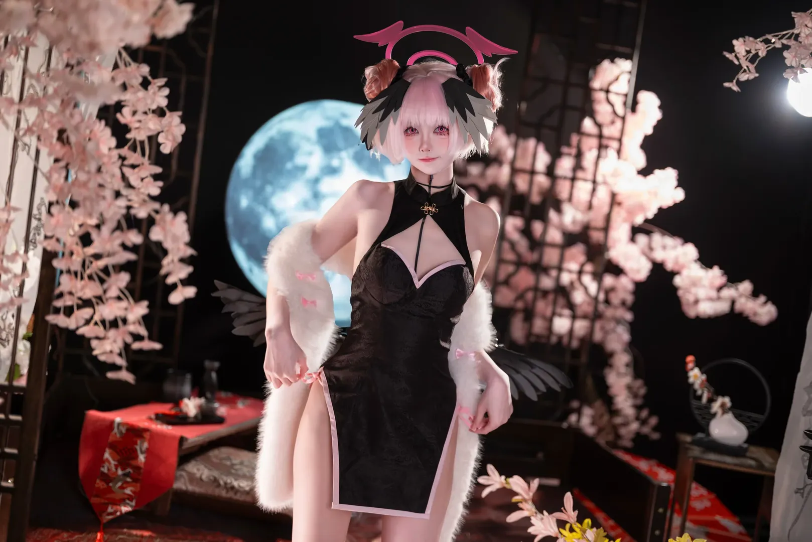 ブルーアーカイブ, 下江コハル コスプレ, 二次元コスプレ, 実景スタジオ撮影, コスプレコーディネート
